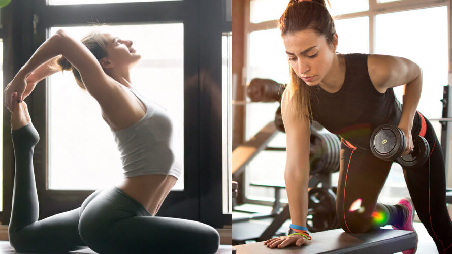 Yoga vs Gym workout