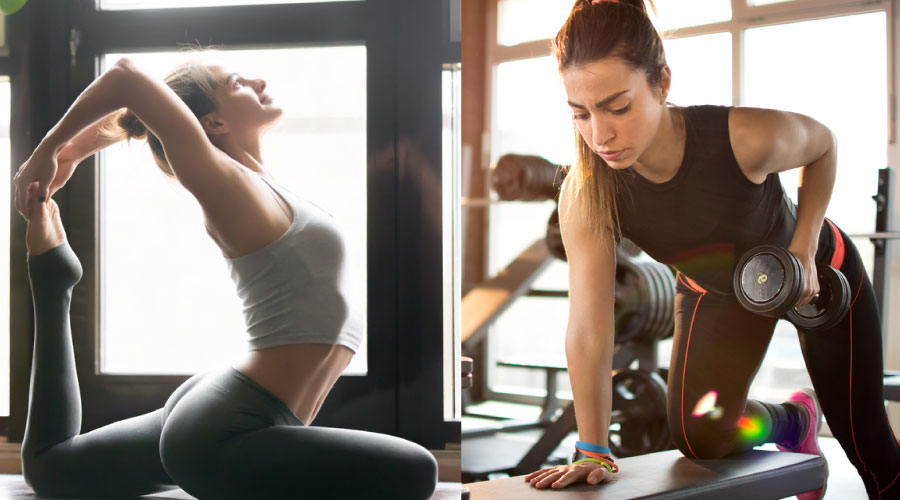 Yoga vs Gym workout